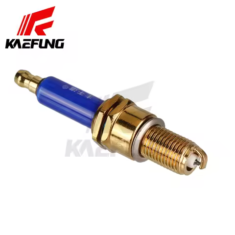 Motorcycle Iridium Spark Plug D8TC Kart Bright Yellow Spark Plug Alloy Dirt Spark Plug Scooter Compa
