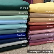 ❤️KAIN COTTON TOYOBO LACEMEWAH❤️MEWAHLACE, COTTON SEJUK, COTTON PLAIN, KAIN PASANG MURAH SEJUK