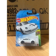 LeHuong Diecast - Hot Wheels Porsche 993 GT2 Model Car (White)