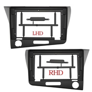 Car Radio Fascia Frame For Honda CR-Z 1 CRZ 2010-2016 9 inch 2DIN Stereo Panel Wire Harness connecto