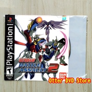 Cassette CD Game Ps1 Ps 1 Gundam Battle Assault 2