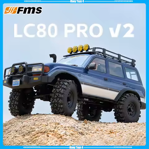 2025 Fms 1/10 Fcx 10p Toyota Land Cruiser Lc80 Pro V2 Rc Remote Control Electric Off Road Climbing M