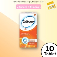 GSK CalSource Vitamin C Calcium Effervescent Tablet [10 Tablets]