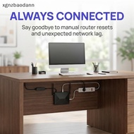 [XGN] 5521mm Plug 24H Auto Timer Power Off Rebooter for Router Internet Stability Ideal for Smart Ho