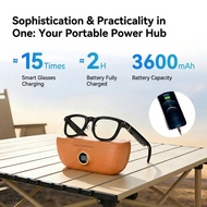 AI Smart Glasses with 8MP Camera Voice Assistant Long Battery Life Comfortable Wear(X01)