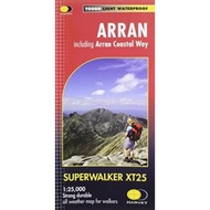 Arran Including Arran Coastal Way XT25 by Harvey Map Services Ltd. (UK edition, paperback)