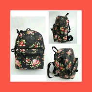 Reduced PRICES FOR MINI JANSPORT BAGS WITH FLOWER MOTIFS BACKPACK AND SLING BAGS