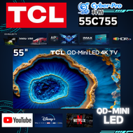 TCL - TCL - TCL 55" C755 4K QD-Mini LED Google TV 電視 ( 55C755 ) 智能電視 55寸