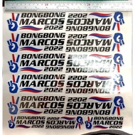 BONGBONG MARCOS STICKER BBM STICKER REFLECTIVE