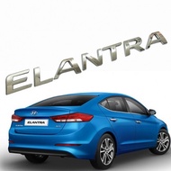 Elantra Braille for Hyundai Elantra Rear Trunk - Elantra Lettering