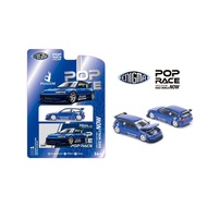 PR PR PR640127 B - Pop Race x Enigma - 1:64 - Pandem Civic EG6 V1.5 (Metallic Blue) BLISTER