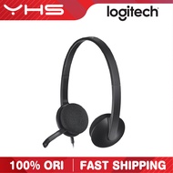 LOGITECH H340 H370 USB Computer Headset with Digital Quality Sound Noise Canceling Mic In-line Contr