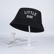 Dude Printed Fisherman's Hat A Simple, Cool, and Stylish Bucket Hat Perfect for Outings and Beach Tr