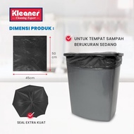 (Allthebest) Kleaner Trash Bag BLACK 144 pcs - 12L /15L 20L (3 rolls) Trash Bag