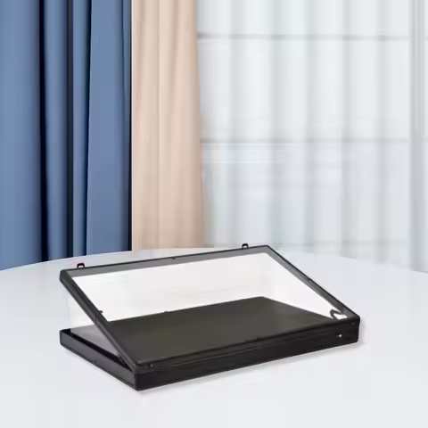 Card Display Case Large Capacity Organizer Lockable Trading Card Display for Collectibles Exhibition