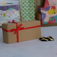 ( ISI 20 ) Kardus Dus Box Hampers 25x12x7 bolu gulung (Bisa Custom) - Tokodus Pagarsih