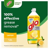 Glo Active Foam Lemon Dishwashing Liquid 1.2L