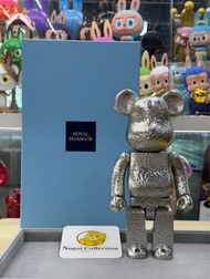 BE@RBRICK Royal Selangor 400% Silver (1st gen released in 2019) bearbrick 銀錫熊