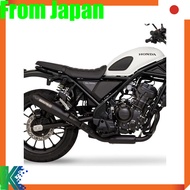 Moriwaki Full Exhaust Muffler SHORT MEGAPHONE BLACK CL250 23 01810-H01W6-00from Japan
