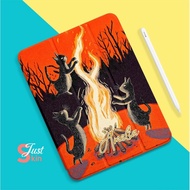 Cartoon Squirrels' Campfire Ipad 10 Case Protective Cover Ipad Accessories for Pro 2022 11" Ipad 10 