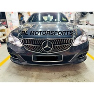 Mercedes Benz W212 2012 2013 2014 E class Facelift front Diamond GT AMG Front grill grille logo embl