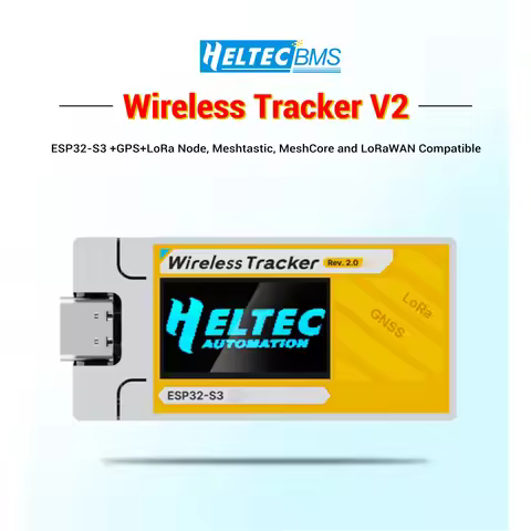 Heltec Wireless Tracker V2 ESP32-S3 LoRa Node GNSS GPS 28dBm SX1262 WiFi Bluetooth Meshtastic MeshCo