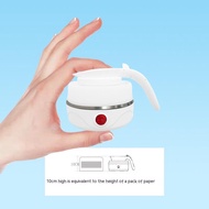 Folding Electric Kettle Travel Silicone Mini Portable Kettle Small Automatic Power-off Kettle Dormitory