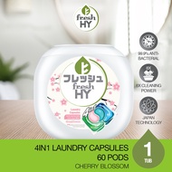 Fresh HY 4in1 Laundry Capsules 60 Pods