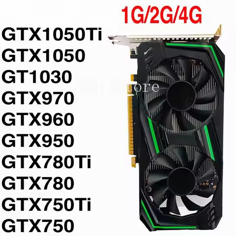 GTX1050TI graphics card 970 960 750Ti 1030 2G 4G upgrade installed computer sea