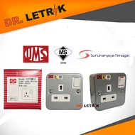 Metal Clad Switch Socket UMS 1213M 13A
