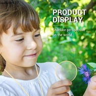 SEALLVIIT Magnifier Pendant, Hanging Ornament with Chain Necklace Magnifying Glass, Optical Magnifie