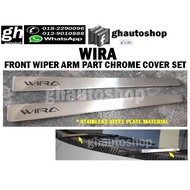 WIRA front wiper arm part chrome cover set (2pcs)