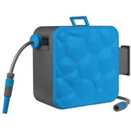 TSUNAMI PUMP HC-20 / HC20 20M Automatic Retractable & Rewind H2O Cube Garden Hose Reel