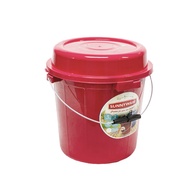 Sunnyware 96174 16 Liter (4 Gal) Pail with Cover Ordinary Pail Bucket