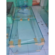 Aquarium kaca ukuran 150 x 50 x 60cm (Custom)