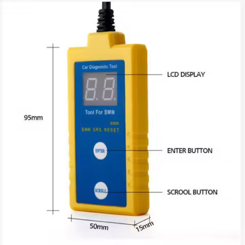 Diagnostic Machine for Cars SRS Airbag Code Reader Car Diagnostic Tool for BMW E36 E46 Z3 Z4 X5 All 