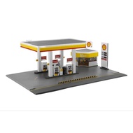 Tiny City Ps3 Shell Petrol Station Diorama