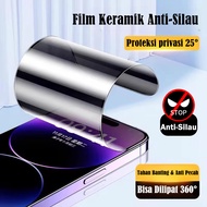 LAYAR Full Cover Tempered Glass Anti Spy Samsung Galaxy A51 M31S A52 A52S A81 A91 A71 M10 M10S M13 A