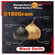 Black Garlic Bawang Tunggal Hitam Bawang Putih Kupas Lanang 180Gram