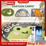 DORAMILL Cartoon Carpet Velvet Floor Carpet Mat Ant- Slip Absorbent Stylish Deco Karpet Carpet #WCN