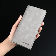 Men Wallet Long Ultra-Thin Youth Multi-Card Slot Casual Wallet Card Holder Japanese Korean Trendy St