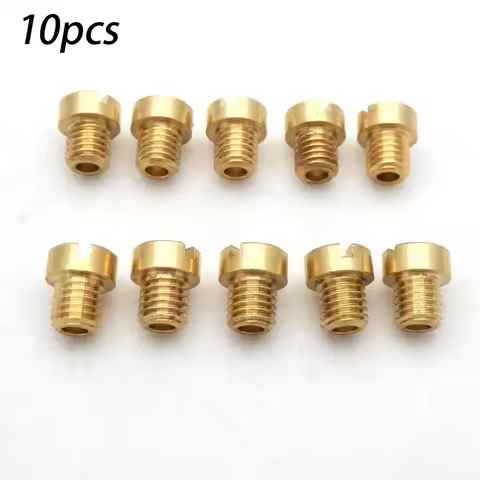 10x Carburetor Nozzle Set For DELLORTO M5 5mm 50 52 55 58 60 62 65 68 70 72 SHB / PHBD / PHBG. With