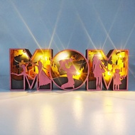 Mothers Day Fathers Day Wooden Crafts Decoration Home Decoration
