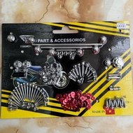 [DIAMOND SALAYA] Full set of screws Ex135 - Ex11 salaya model D3