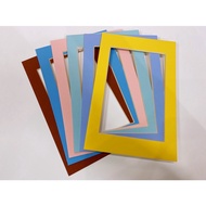 32k/Postcard 6 Colors Colorful Paper Frame