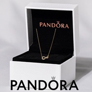S925 sterling silver jewelry bracelet pendant Infinite Lab-grown Diamond Pavé Pendant Necklace 35415