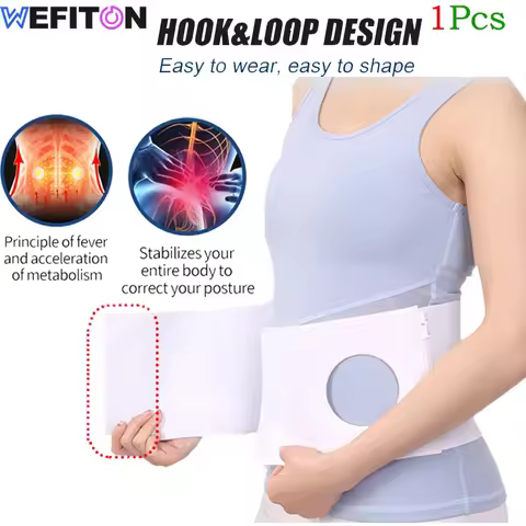 1Pcs Ostomy Support Belt Elastic Hernia Band Breathable Belly Band for Man Woman Colostomy Waist Sup