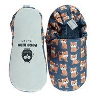 Poco Nido (英國) 嬰兒 BB鞋 學行/學步鞋仔 - 深藍 貓