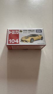 Tomica 104 Lotus Evora GTE 1/64