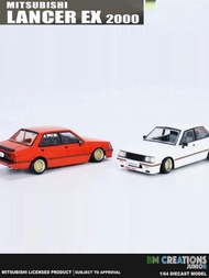 BMC Alloy Car 1 64 Lancer EX2000 Turbo Mitsubishi Lancer Car Model with Modified Accessories Limited